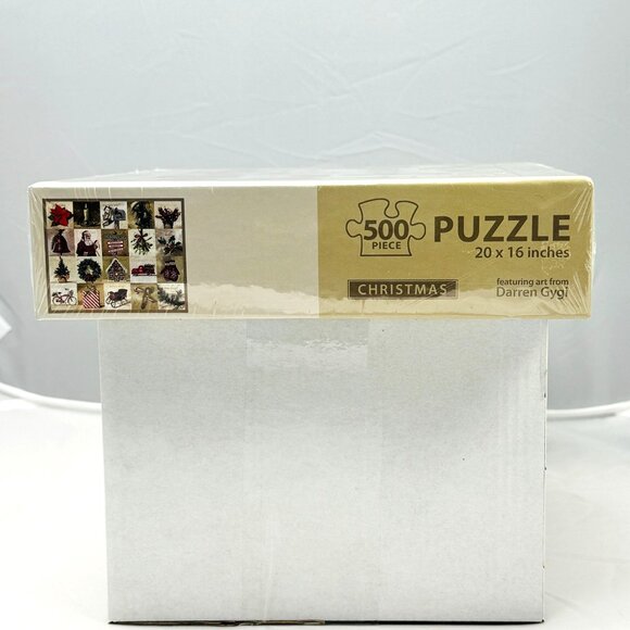 Darren Gygi Christmas 500-Piece Puzzle 20"x16" Sullivans Home Collection Art - Picture 3 of 5